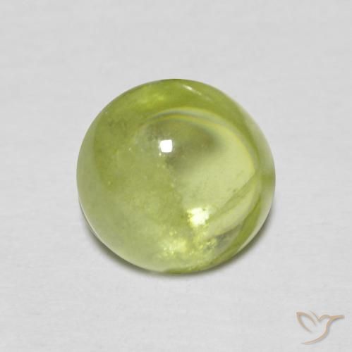 1.29ct Natural Verde Oliva esfena, Ovalada, Transparente