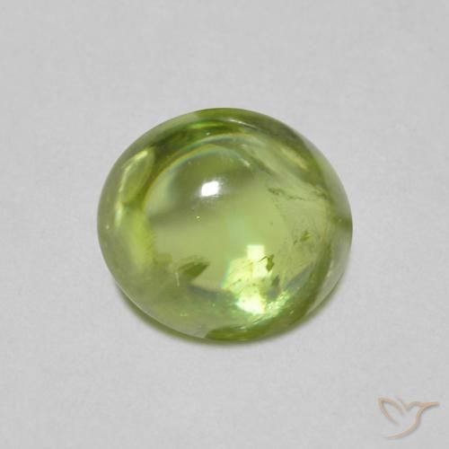 1.15ct Natural Verde claro esfena, Ovalada, Transparente