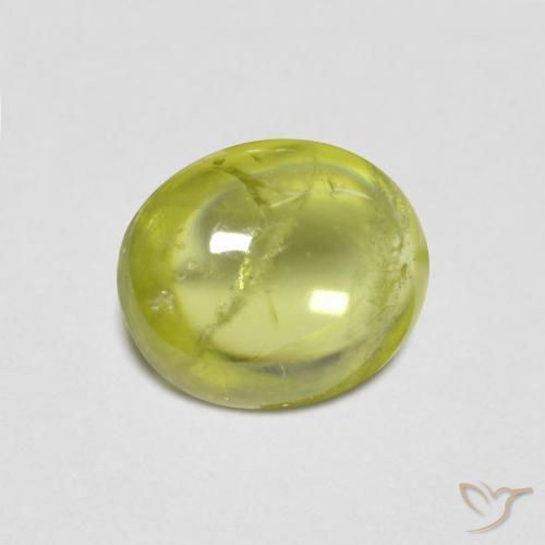 2.76ct Natural Amarillo medio esfena, Ovalada, Transparente