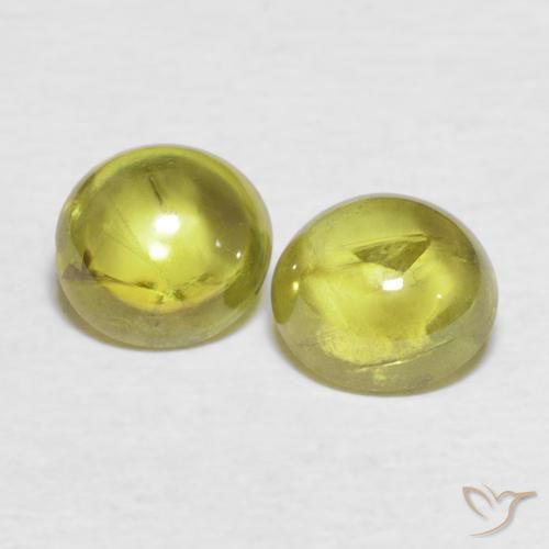 2.18ctw Natural Amarillo amarronado esfena, Ovalada, Transparente