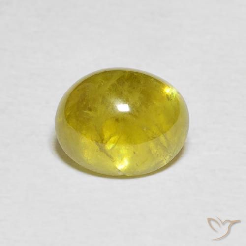 2.51ct Natural Pineapple yellow esfena, Ovalada, Transparente