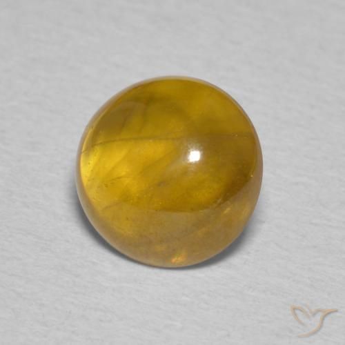 esfena Oro natural de 2.08 ct, Ovalada, Transparente