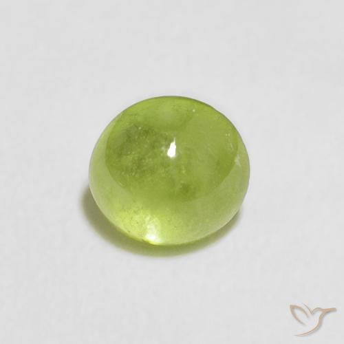 1.16ct Natural Verde medio esfena, Ovalada, Transparente