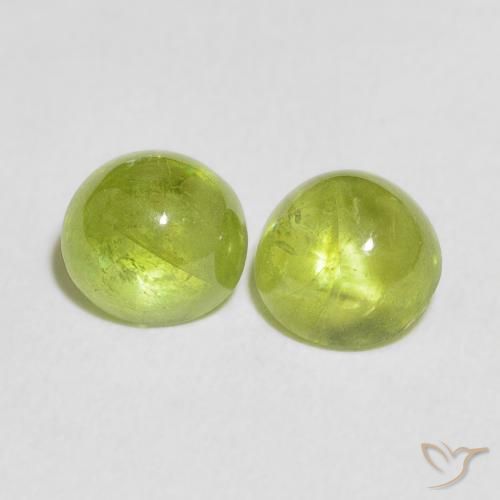2.49ctw Natural Verde medio esfena, Redondo, Transparente