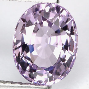 Espinela violeta natural de 2,09 ct, corte óvalo, VVS