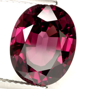 Espinela rosa natural de 5,39 ct, corte óvalo, VVS