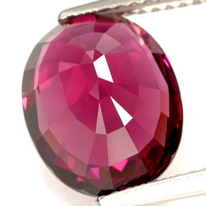 Espinela rosa natural de 5,39 ct, corte óvalo, VVS