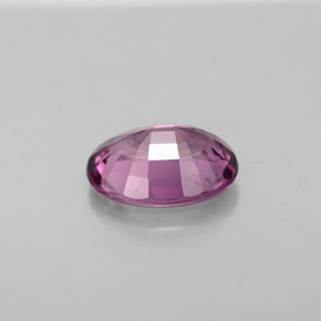 Espinela violeta natural de 1,82 ct, corte óvalo, VVS