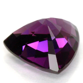 Espinela violeta natural de 1,65 ct, trillón, VVS