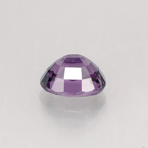 Espinela violeta natural de 0,82 ct, corte óvalo, VVS-VS