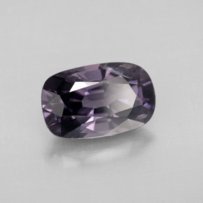 Espinela violeta natural de 2,84 ct, corte cojín, VS-SI