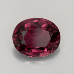 Espinela rojo natural de 2,79 ct, corte óvalo, VS-SI