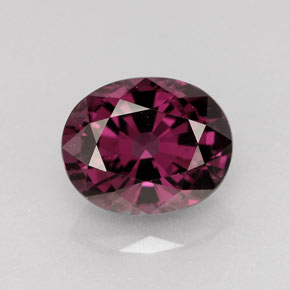 Espinela violeta natural de 2,15 ct, corte óvalo, VS