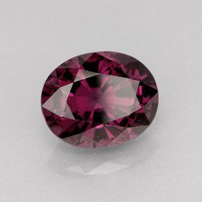 Espinela violeta natural de 2,15 ct, corte óvalo, VS
