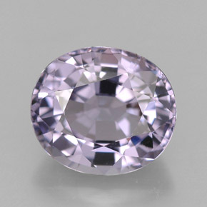 Espinela violeta natural de 2,22 ct, corte óvalo, VS-SI