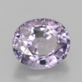 Espinela violeta natural de 2,22 ct, corte óvalo, VS-SI