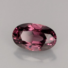 Espinela rosa natural de 1,90 ct, corte óvalo, VVS