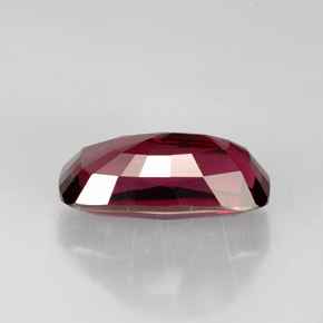 Espinela rojo natural de 2,37 ct, corte cojín, VVS-VS