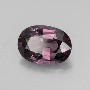Espinela violeta natural de 1,88 ct, corte óvalo, VS