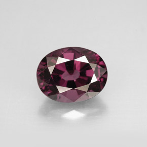 Espinela violeta natural de 2,36 ct, corte óvalo, VS-SI