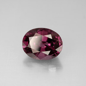 Espinela violeta natural de 2,36 ct, corte óvalo, VS-SI