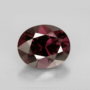 Espinela violeta natural de 4,95 ct, corte óvalo, VVS-VS