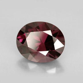 Espinela violeta natural de 4,95 ct, corte óvalo, VVS-VS