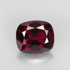 Espinela  natural de 1,99 ct, corte cojín, VS