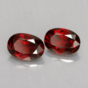 Gemas de espinela  natural de  ct, corte óvalo, VS