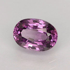 Espinela violeta natural de 2,12 ct, corte óvalo, VVS-VS