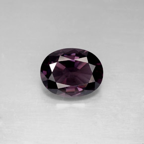 Espinela violeta natural de 2,32 ct, corte óvalo, VVS-VS