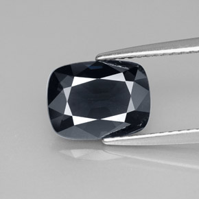 Espinela violeta natural de 2,85 ct, corte cojín, VVS