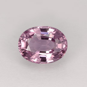 Espinela rosa natural de 1,71 ct, corte óvalo, VVS