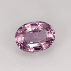 Espinela rosa natural de 1,71 ct, corte óvalo, VVS