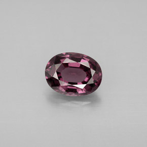 Espinela violeta natural de 1,51 ct, corte óvalo, VVS-VS