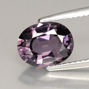 Espinela violeta natural de 1,99 ct, corte óvalo, VVS-VS