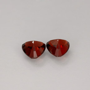 Gemas de espinela rojo intenso natural de  ct, trillón, VS