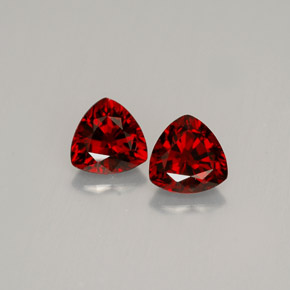 Gemas de espinela rojo natural de  ct, trillón, VS
