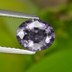Espinela púrpura natural de 1,21 ct, corte óvalo, VVS-VS