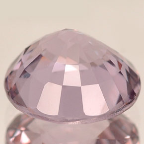 Espinela violeta natural de 2,71 ct, corte redondo, IF