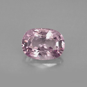 Espinela violeta natural de 2,89 ct, corte cojín, VVS