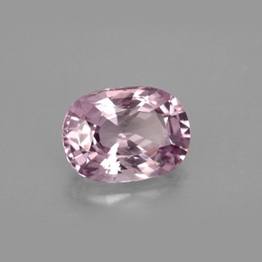 Espinela violeta natural de 2,89 ct, corte cojín, VVS