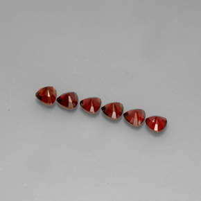 Gemas de espinela rojo natural de  ct, trillón, VS