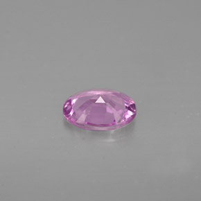 Espinela violeta natural de 0,70 ct, corte óvalo, VS