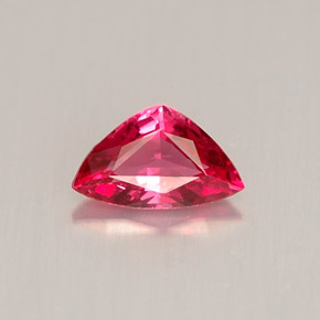Espinela rojo natural de 0,44 ct, trillón, VVS-VS