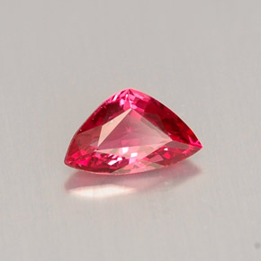 Espinela rojo natural de 0,44 ct, trillón, VVS-VS