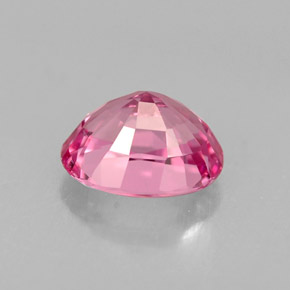 Espinela rosa natural de 1,09 ct, corte óvalo, VVS-VS