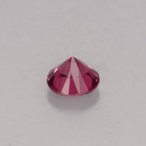 Espinela violeta natural de 0,38 ct, corte redondo, VVS-VS