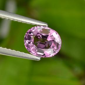 Espinela púrpura natural de 1,19 ct, corte óvalo, VS-SI