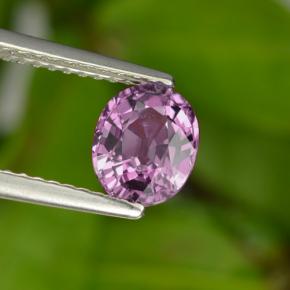 Espinela púrpura natural de 1,19 ct, corte óvalo, VS-SI